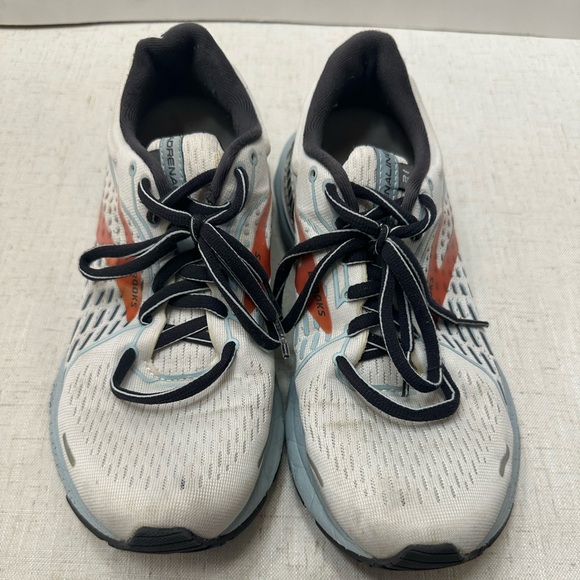 Brooks Women's Sneakers - Cream, Black, and Orange - Picture 4 of 9